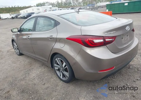 2014 Hyundai Elantra Se z USA, uszkodzony, nr VIN 5NPDH4AE5EH515968